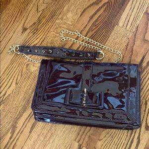 NWOT Patent Leather Studded Shoulder Bag  🎉🎊HOST PICK 🎉🎊